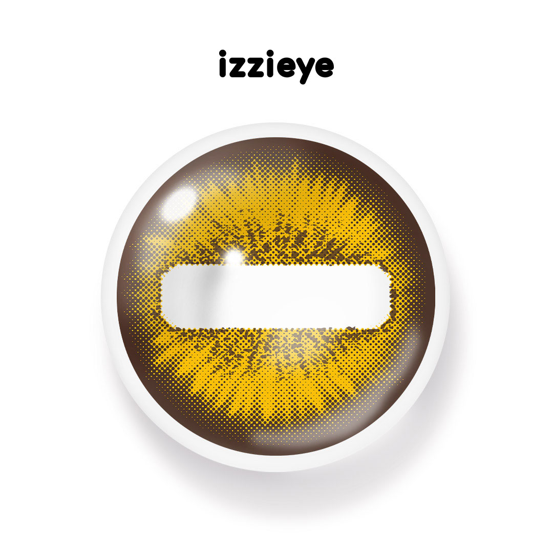 Goat Eye Brown Colored Contact Lenses