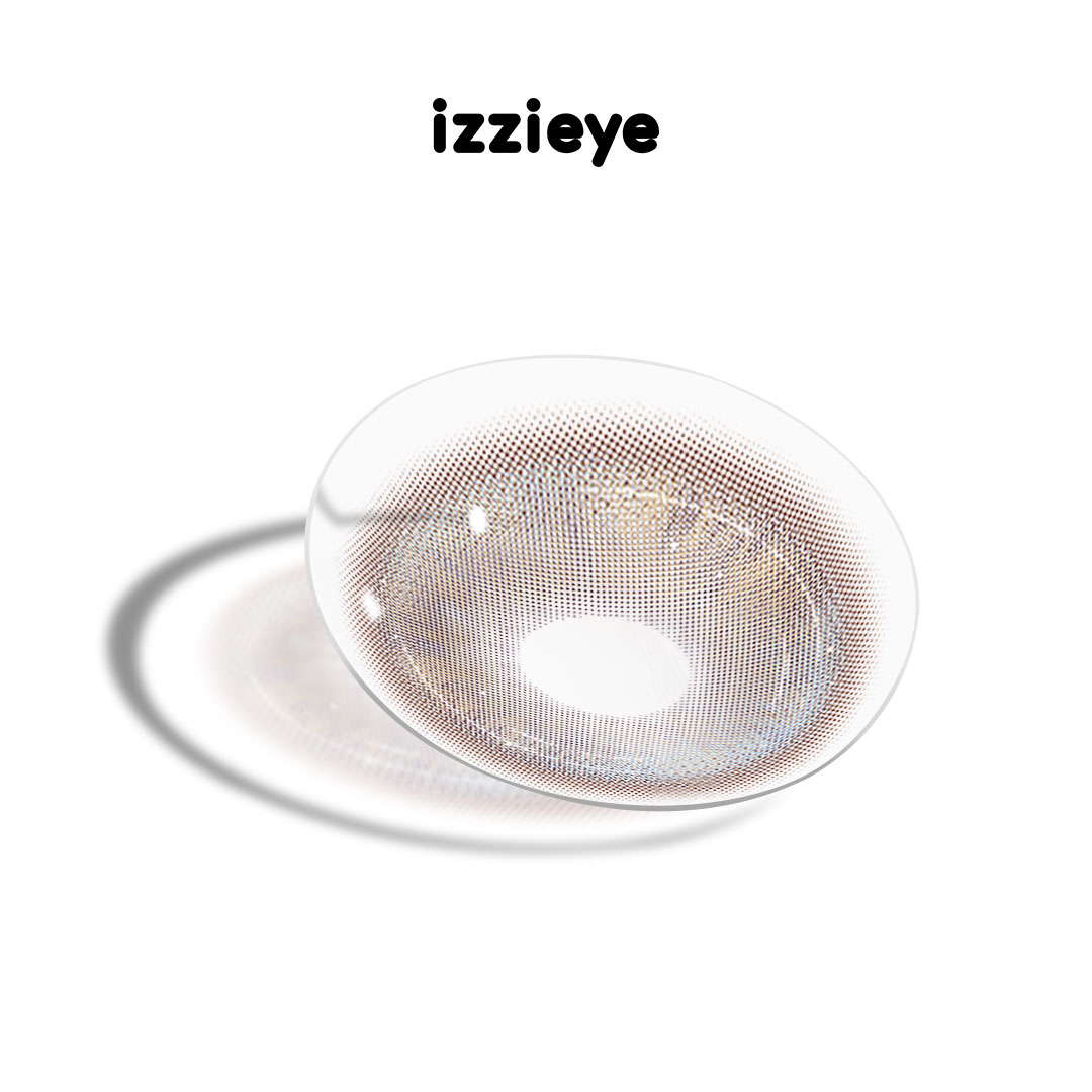 Golden Ray Brown Colored Contact Lenses