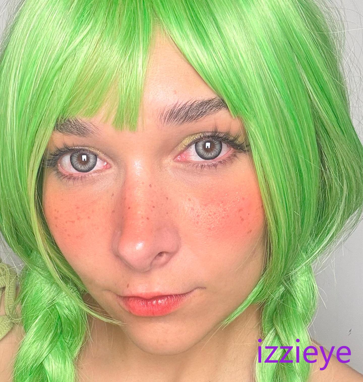 Adriene Illusion Gray Colored Contact Lenses