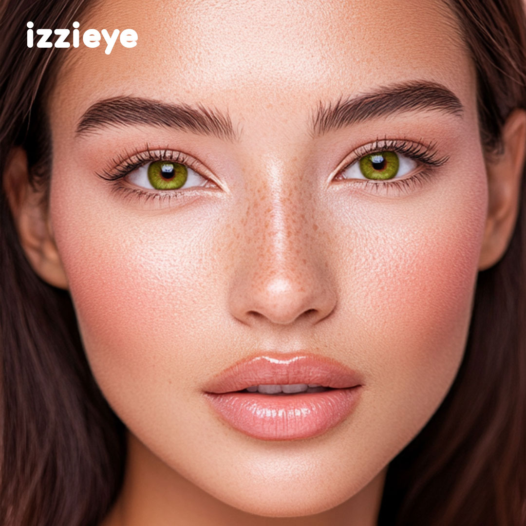 Solace Green Prescription Colored Contact Lenses