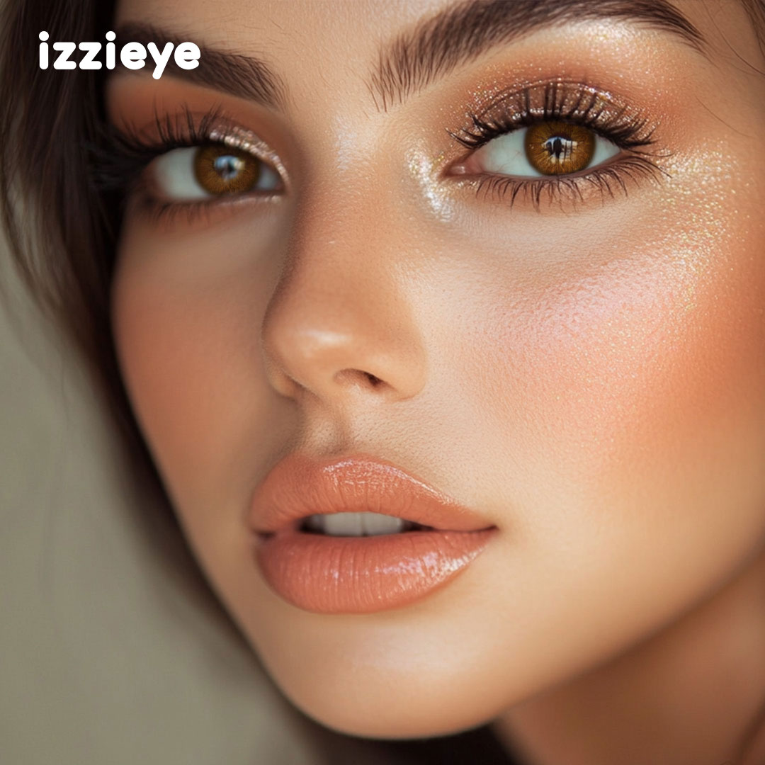 Solace Brown Prescription Colored Contact Lenses