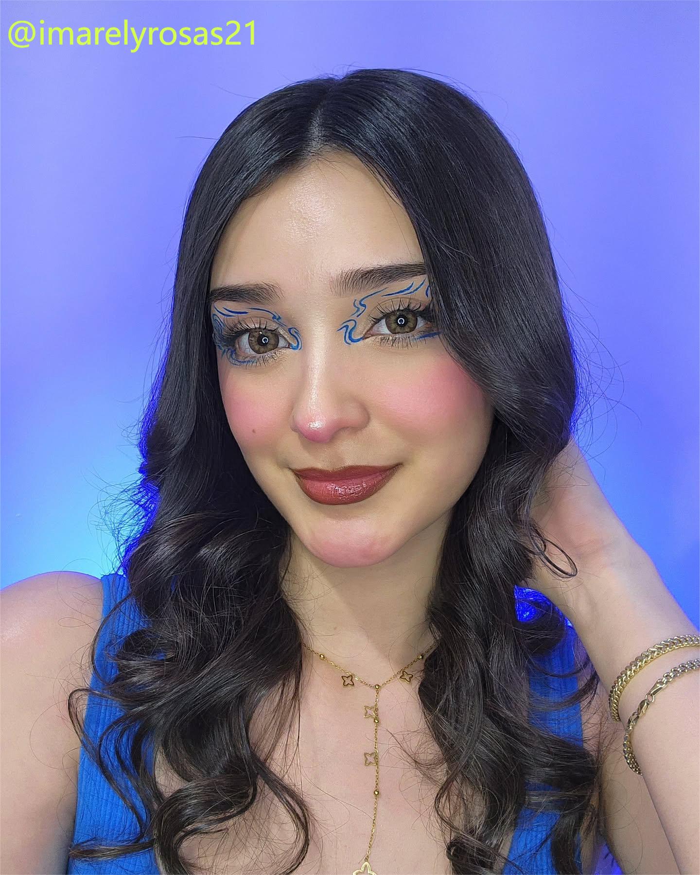 Ethereal Bloom Brown Prescription Colored Contact Lenses