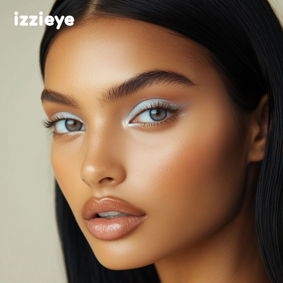 Aine Swan Lake Blue Colored Contact Lenses