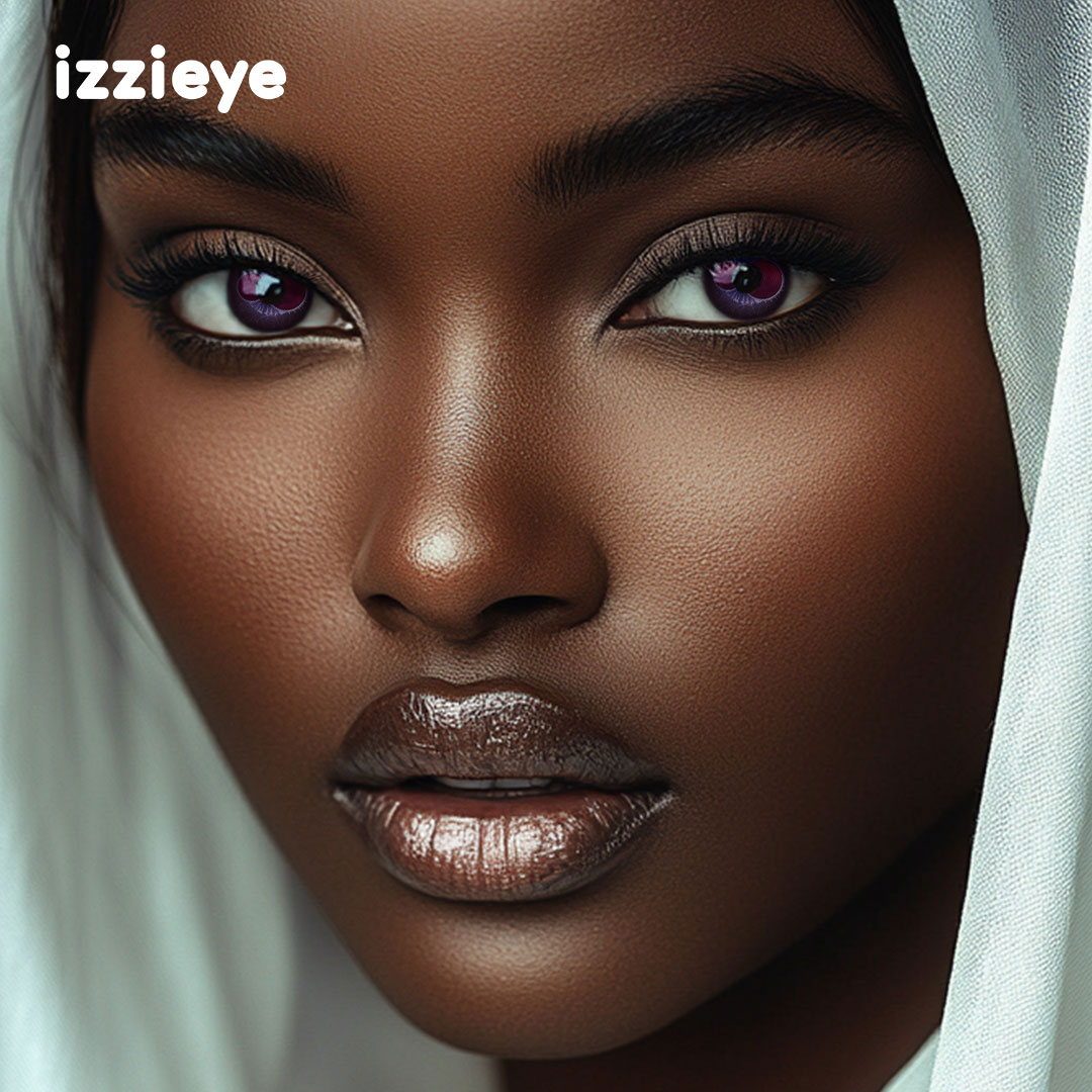 Cosplay Mulberry Purple Colored Contact Lenses