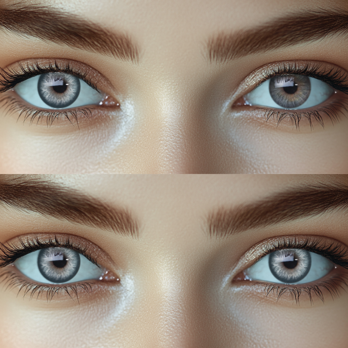 Dawn Blue Colored Contact Lenses