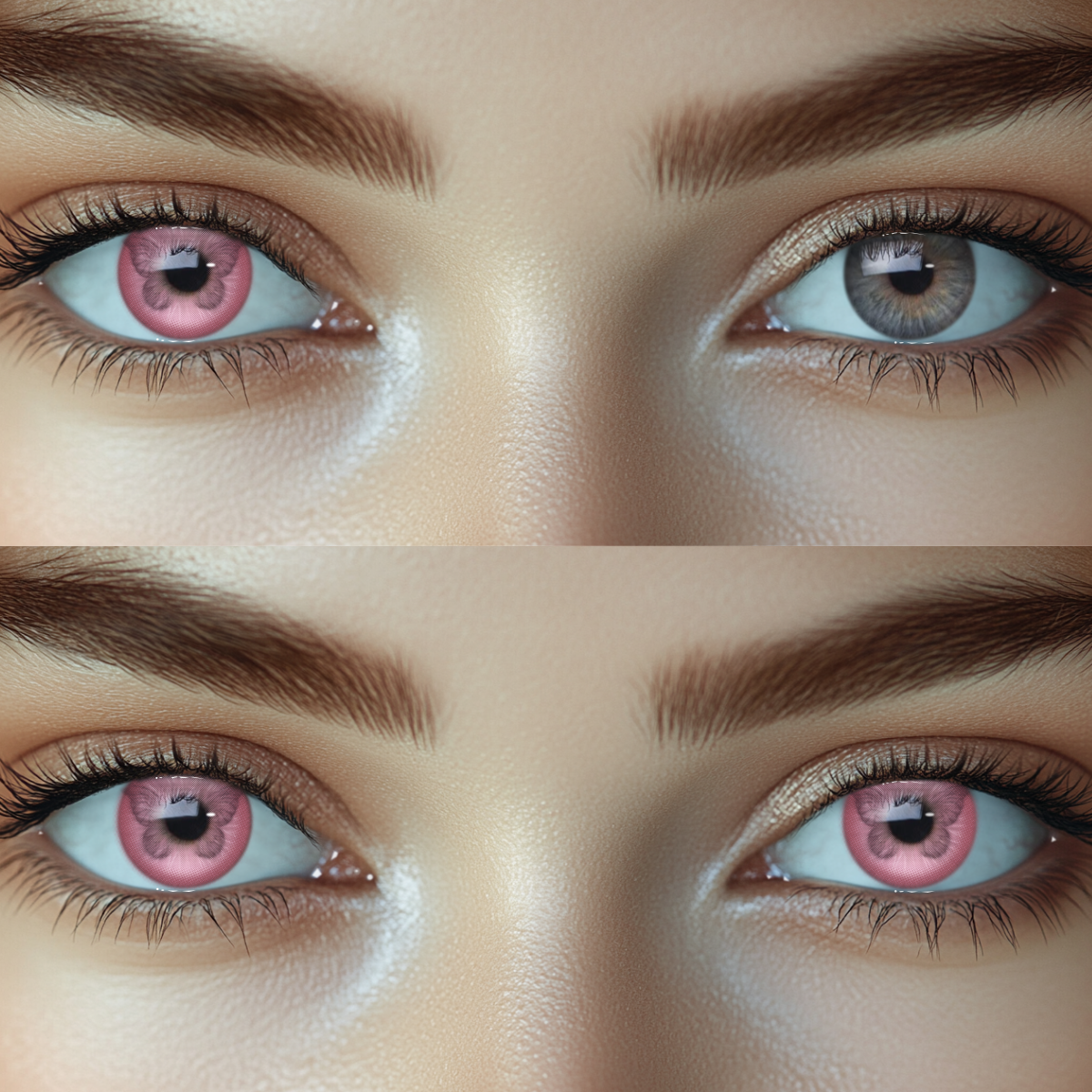 Vivace Pink Colored Contact Lenses