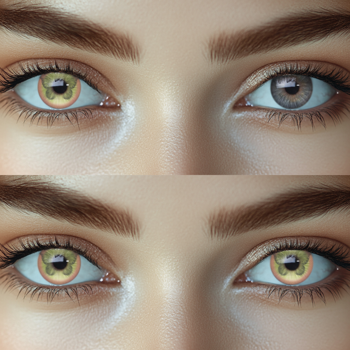 Vivace Green Colored Contact Lenses