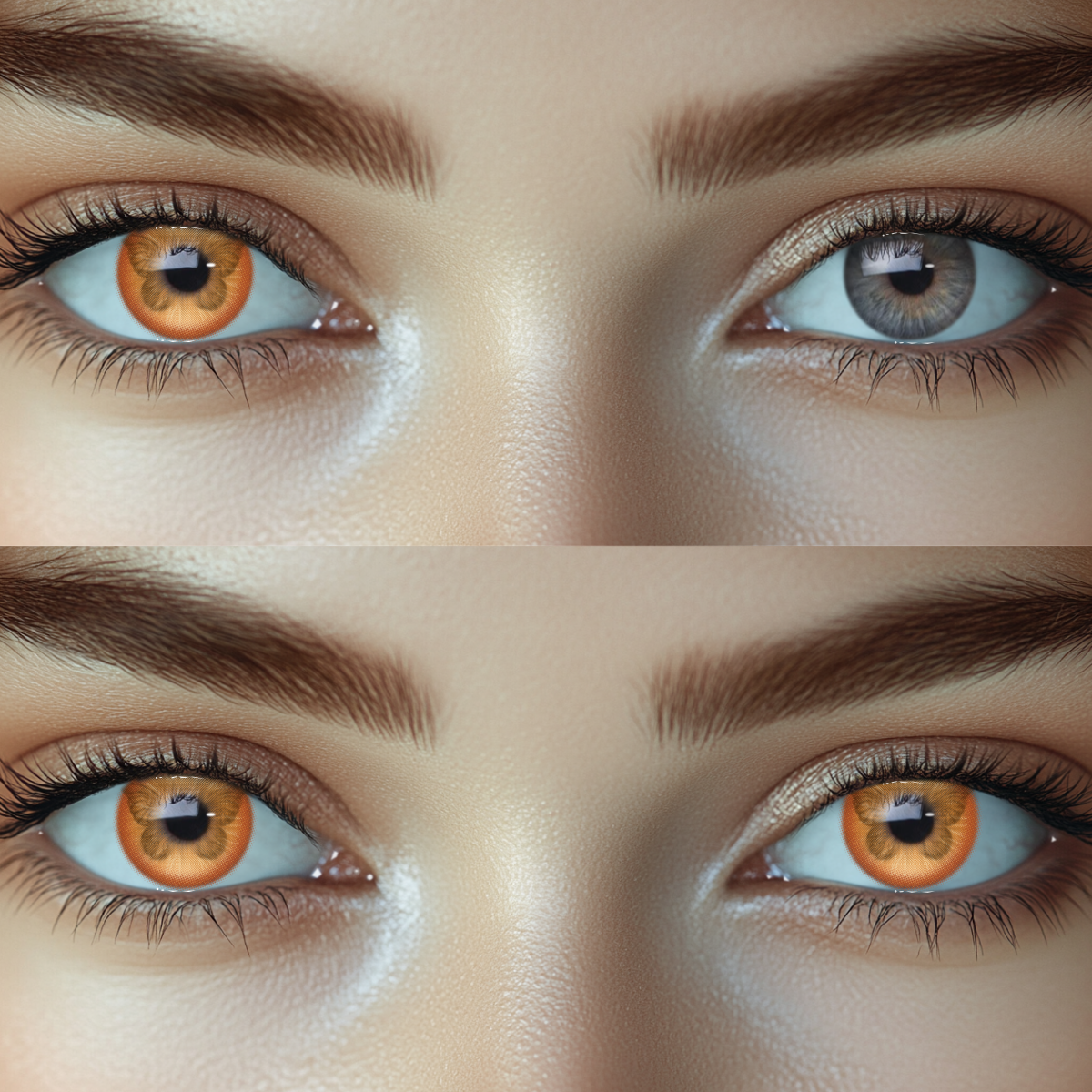 Vivace Brown Colored Contact Lenses