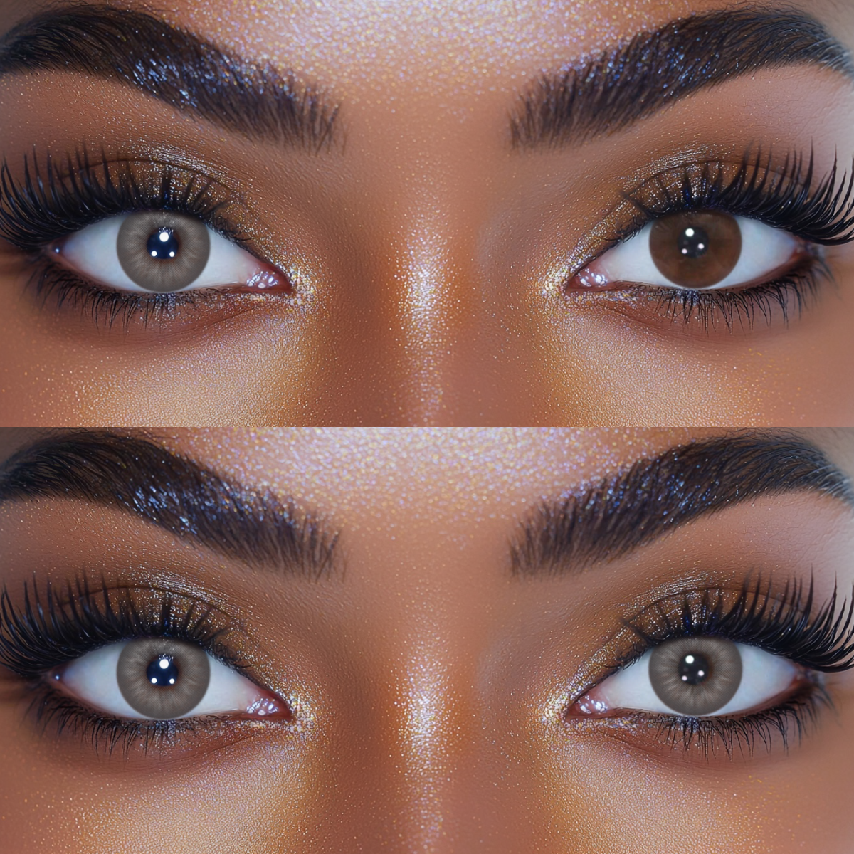 Elysian Gray Colored Contact Lenses