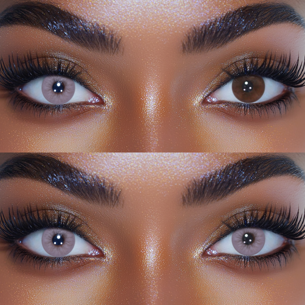 Elysian Purple Colored Contact Lenses