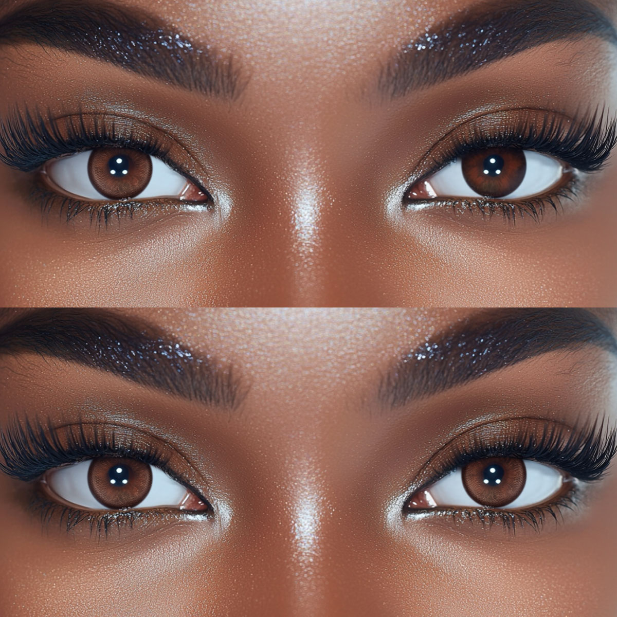 Enchantis Chocolate Colored Contact Lenses