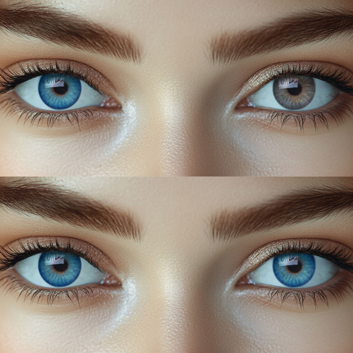 Lovelle Blue Colored Contact Lenses