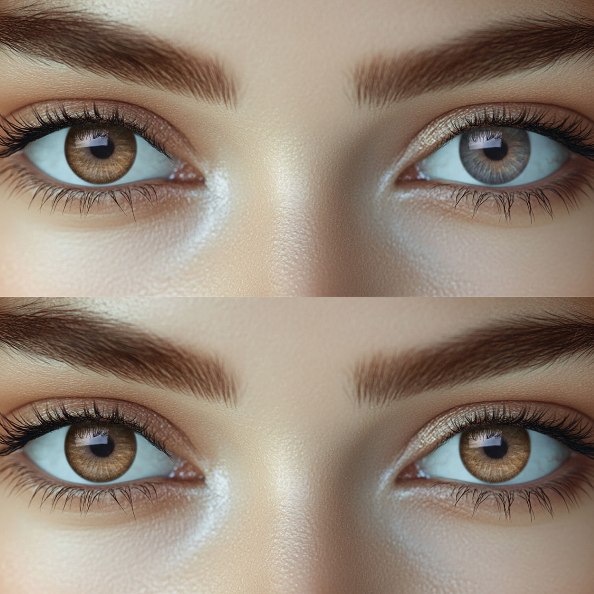 Mistelle Brown Colored Contact Lenses