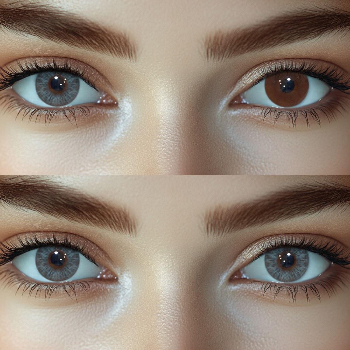 Halois Blue Colored Contact Lenses
