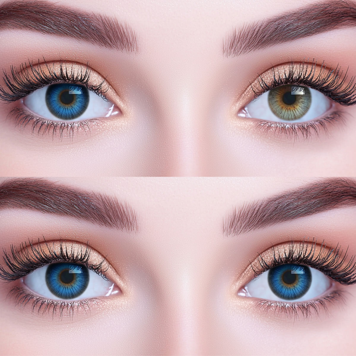 Etheris Blue Colored Contact Lenses