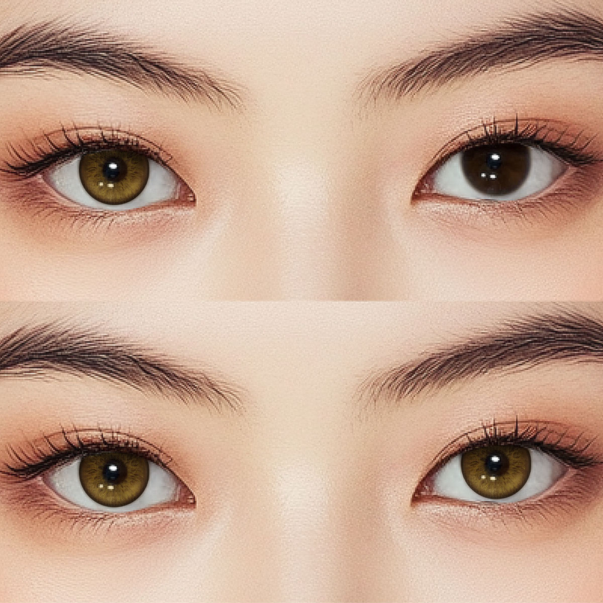 Pulsar Brown Colored Contact Lenses