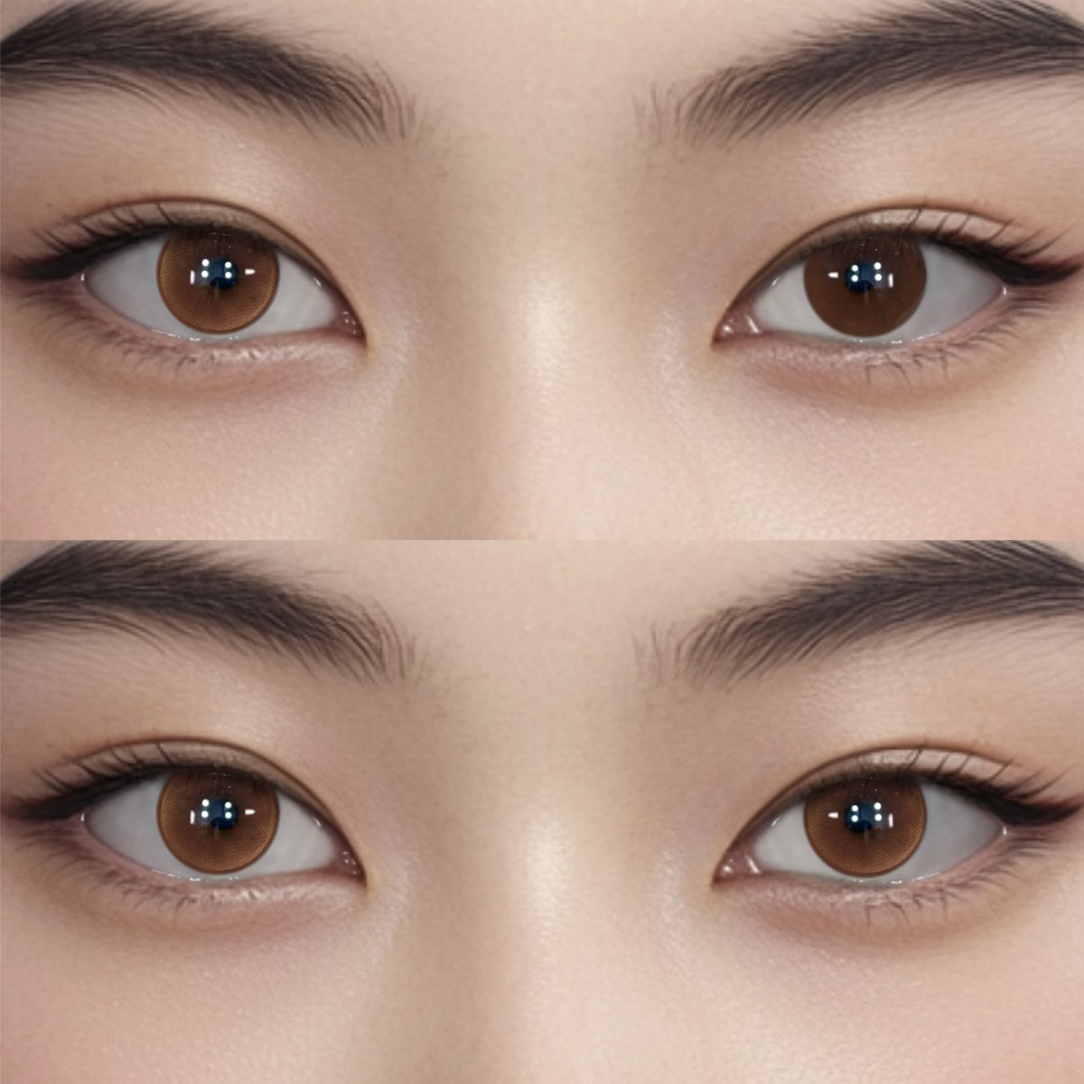 Polara Brown Colored Contact Lenses
