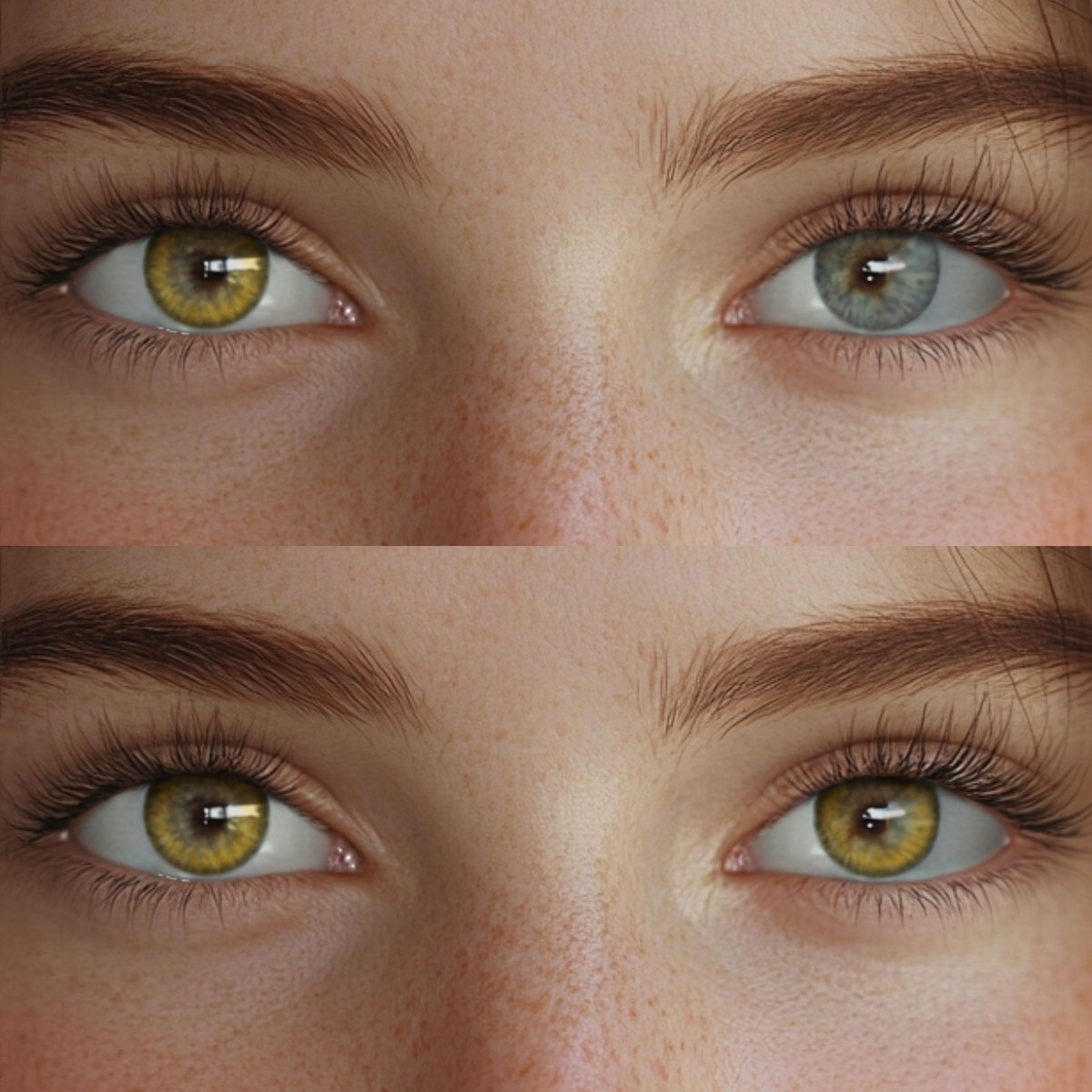 Lustris Brown Colored Contact Lenses