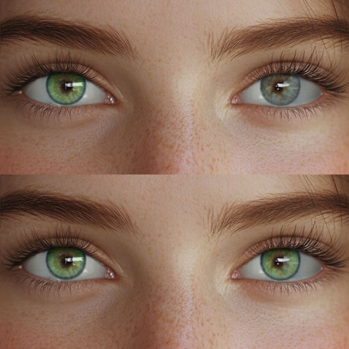 Nyxis Green Colored Contact Lenses