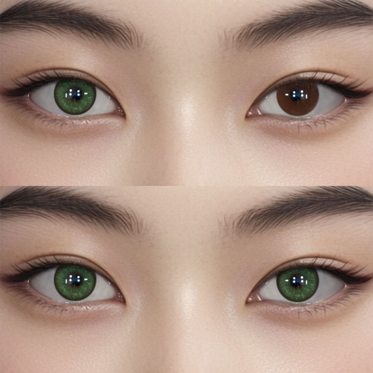 Vionne Green Colored Contact Lenses