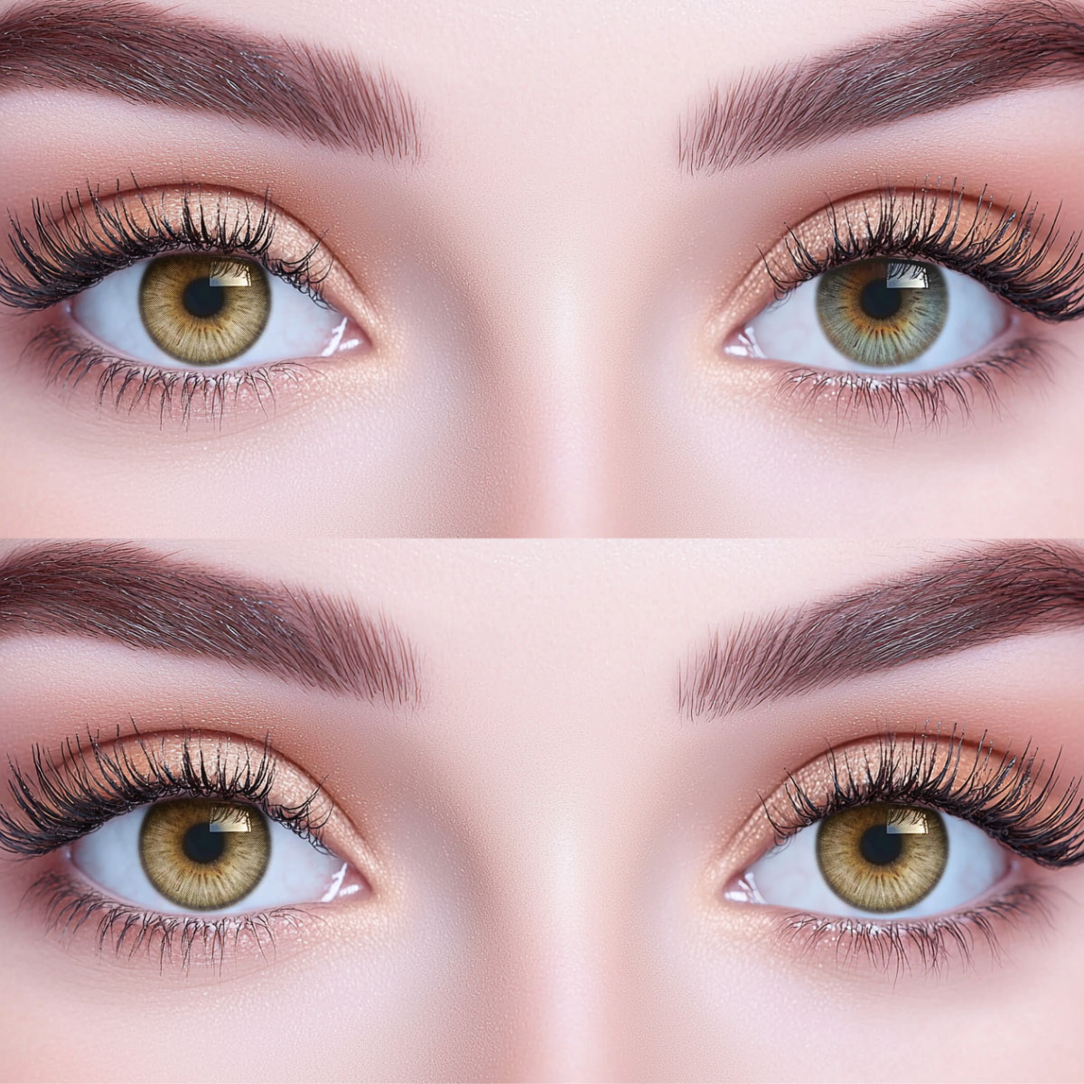 Vionne Brown Colored Contact Lenses