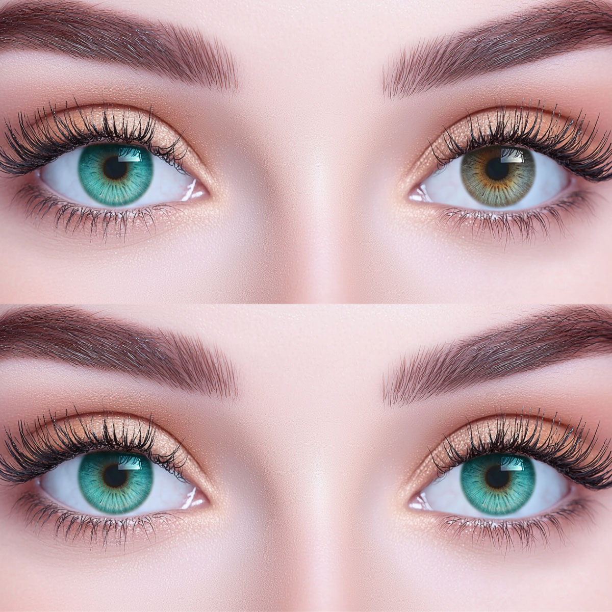 Norell Blue Colored Contact Lenses