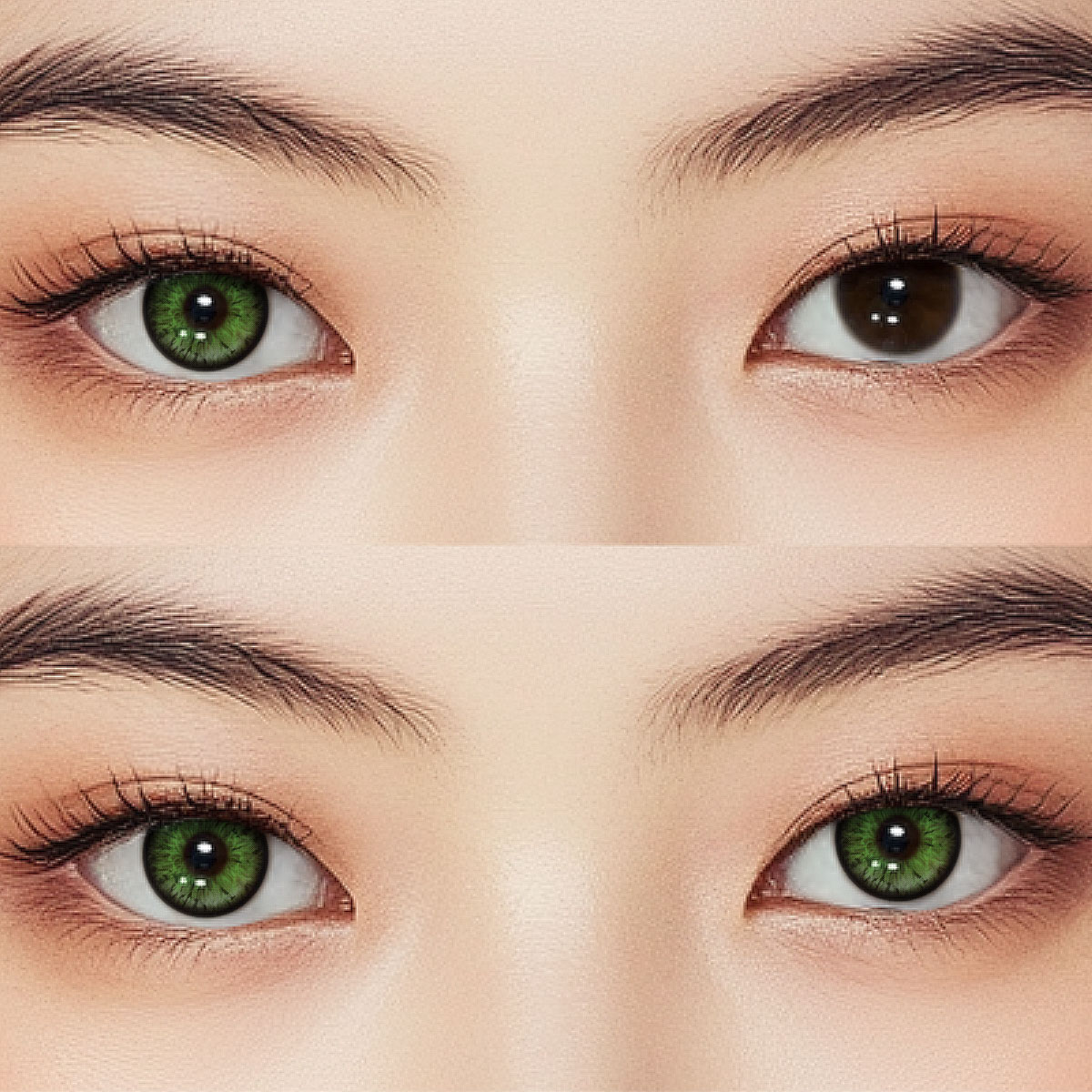 Roxa Green Colored Contact Lenses