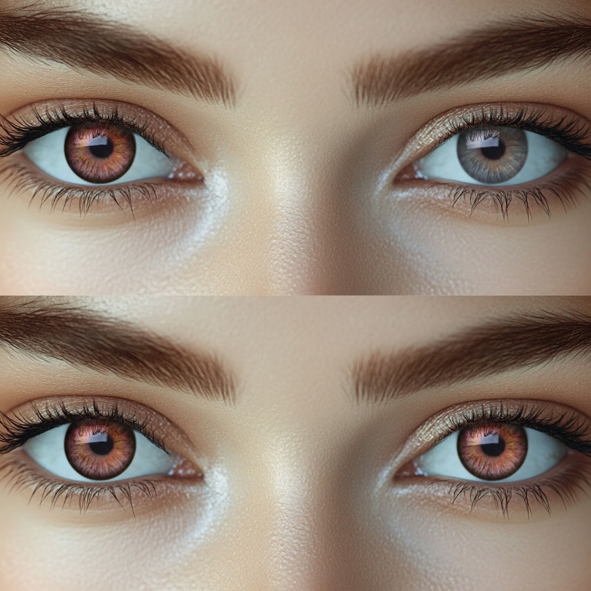 Roxa Brown Colored Contact Lenses