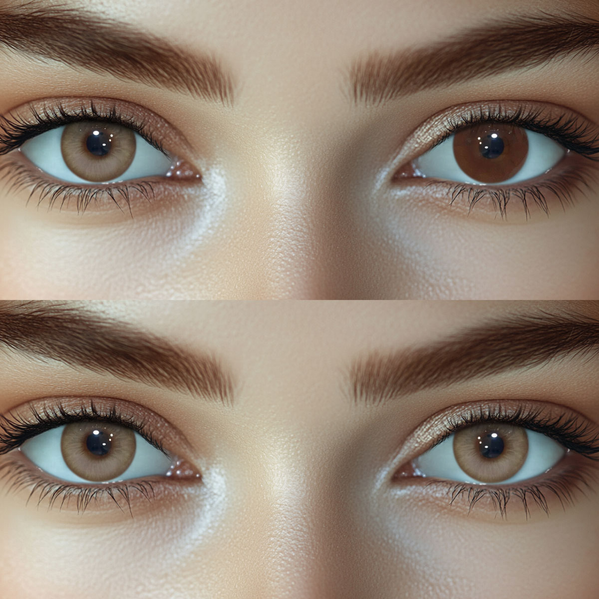 Avenix Brown Colored Contact Lenses