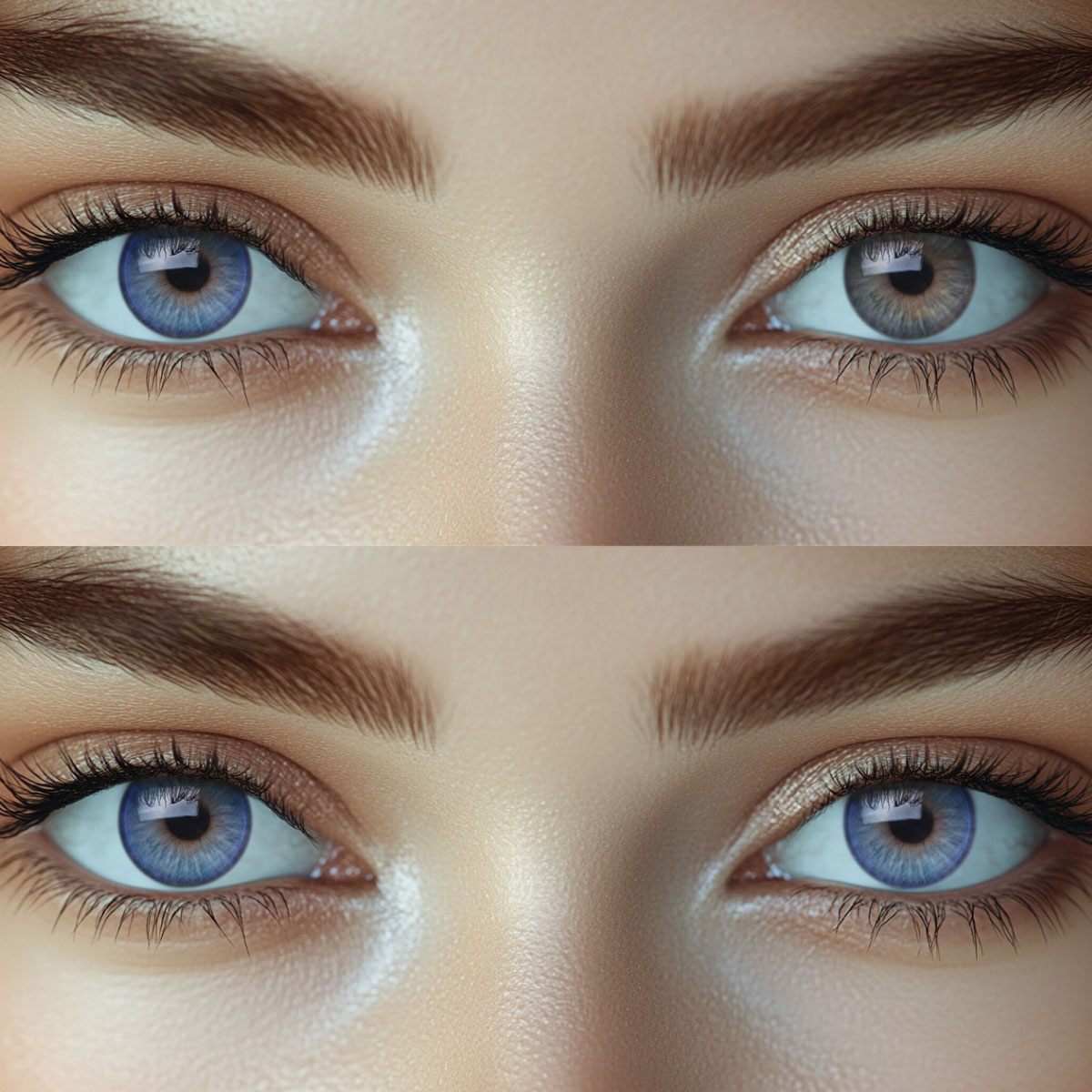 Ryssa Blue Colored Contact Lenses