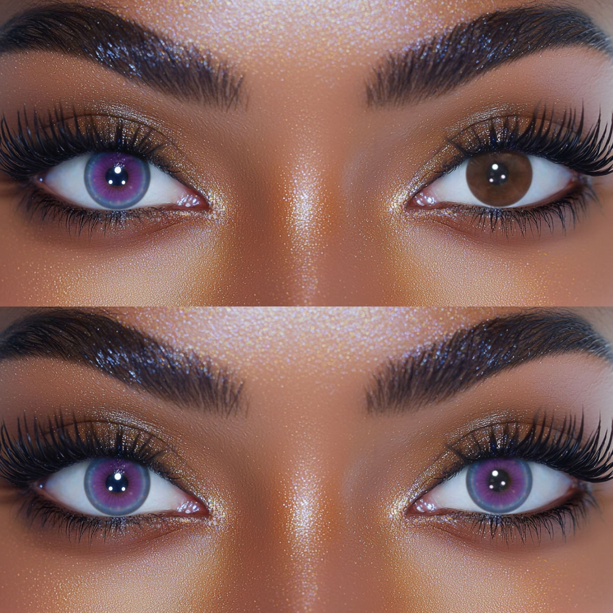Orsel Purple Colored Contact Lenses