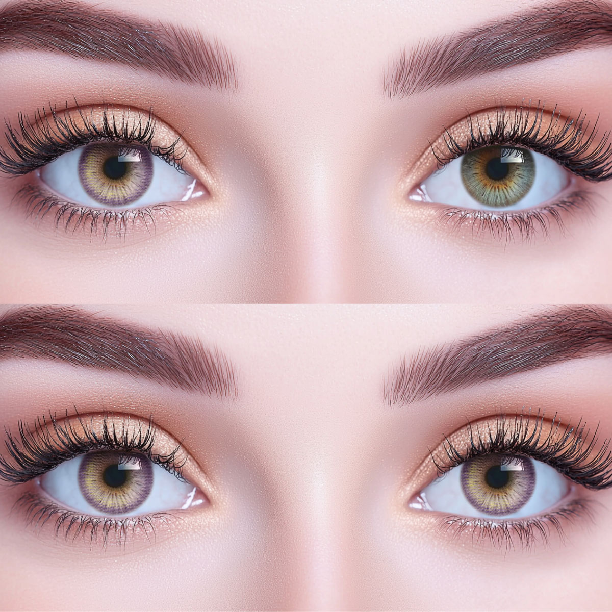 Vitria Purple Colored Contact Lenses