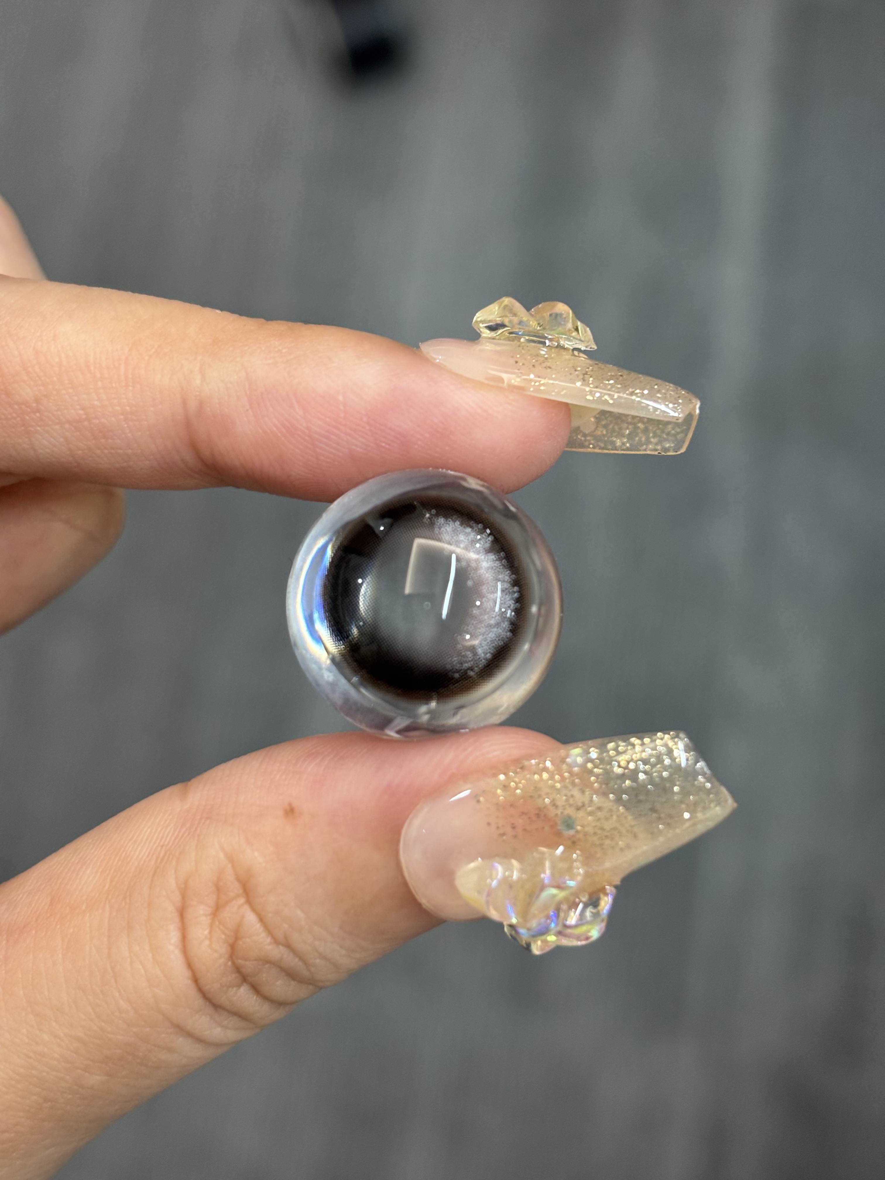 Twinkle Gaze Black Prescription Colored Contact Lenses