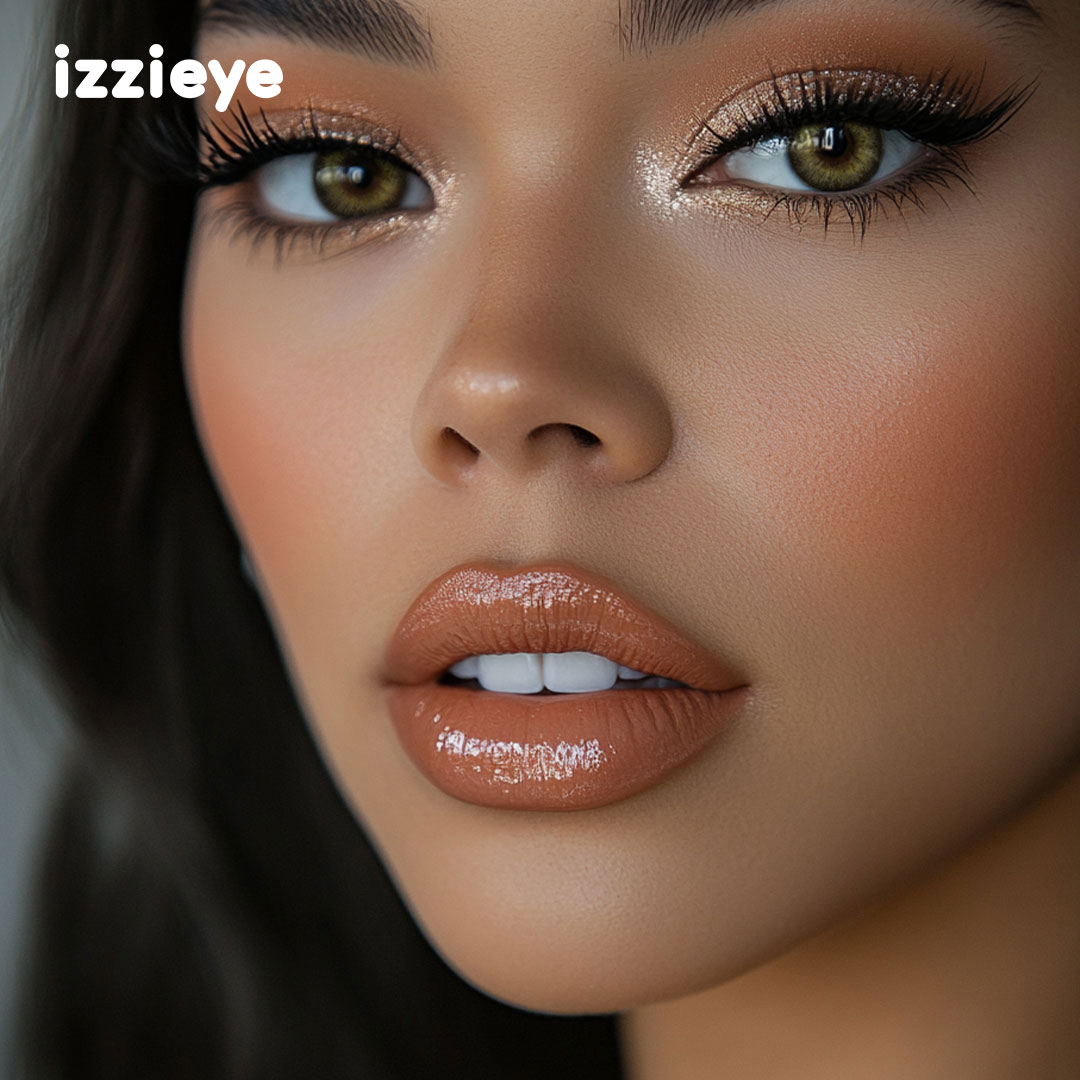 Smoky Radiance Gray Prescription Colored Contact Lenses