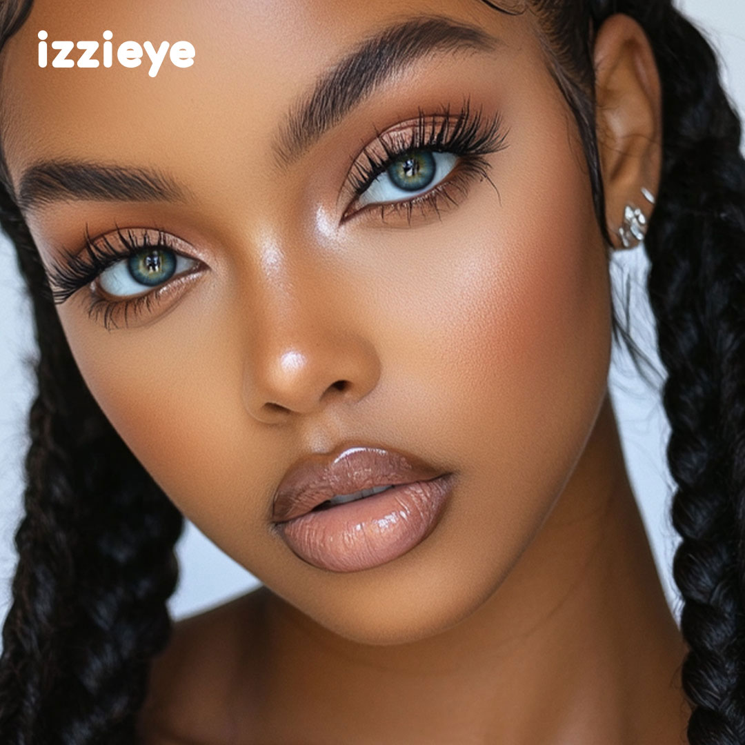 Audrey Blue Colored Contact Lenses