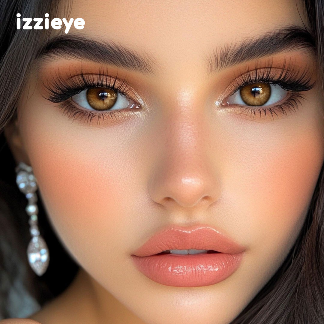 Audrey Brown Colored Contact Lenses