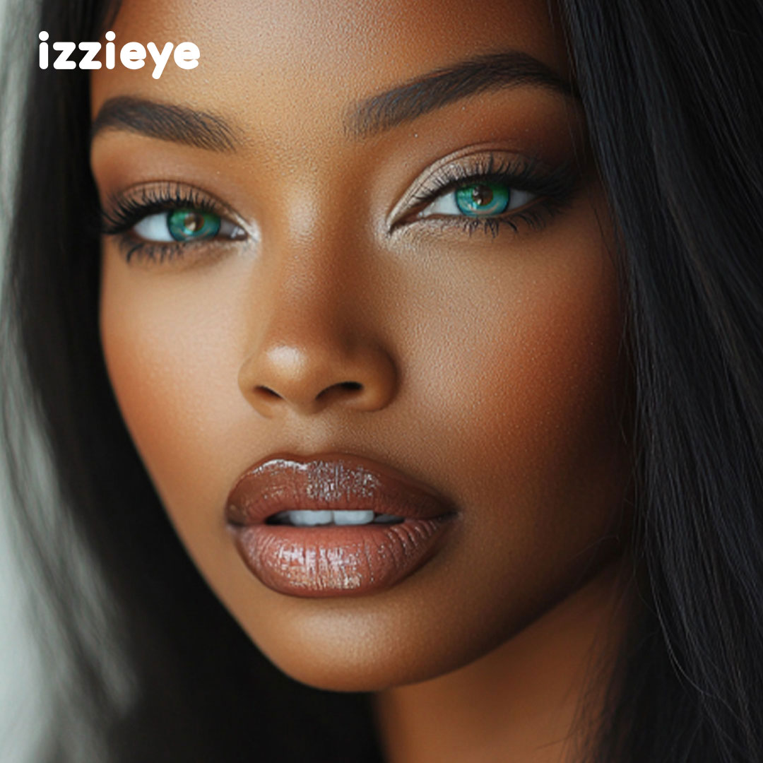 Cosplay Agate Green Colored Contact Lenses