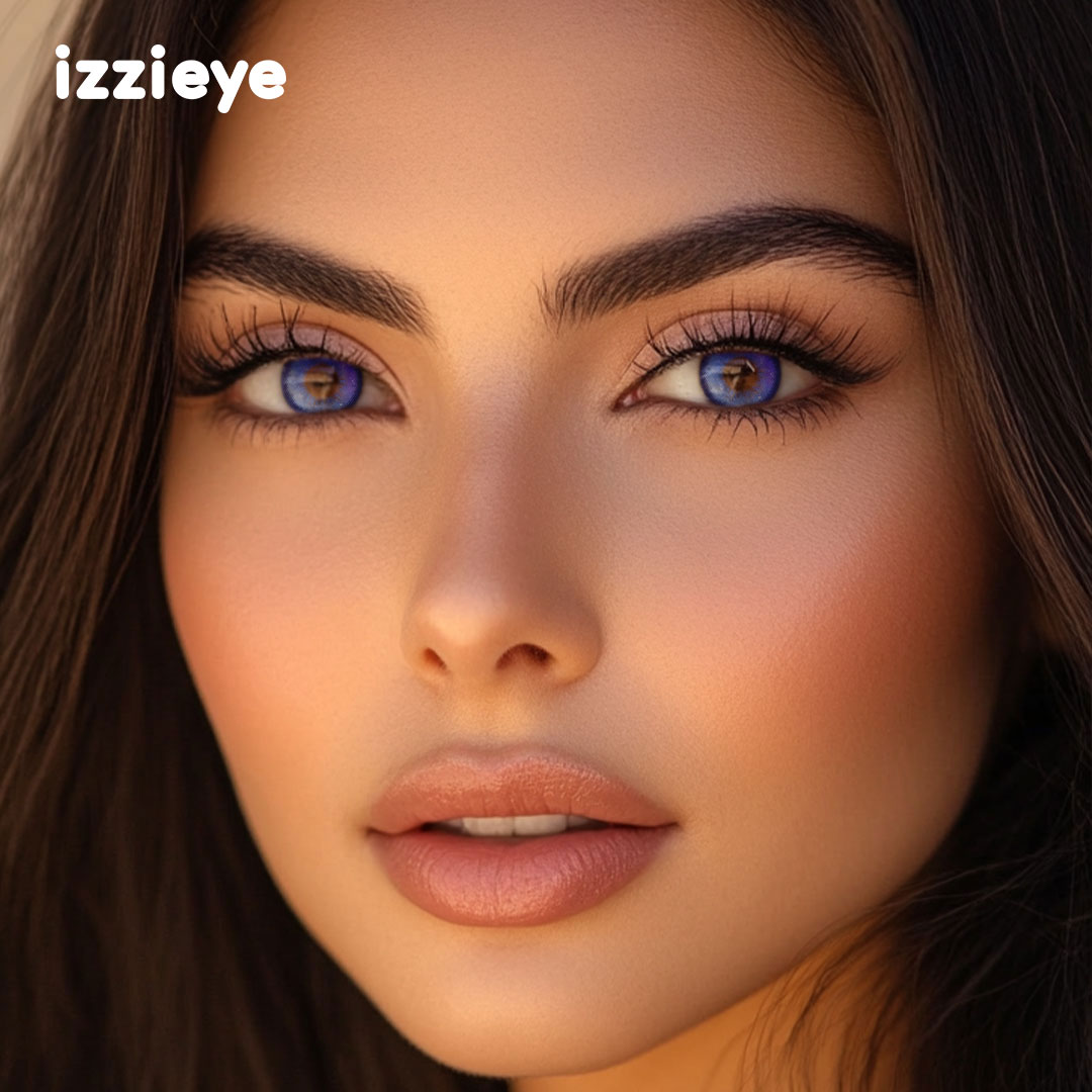 Enchantment Blue Prescription Colored Contact Lenses