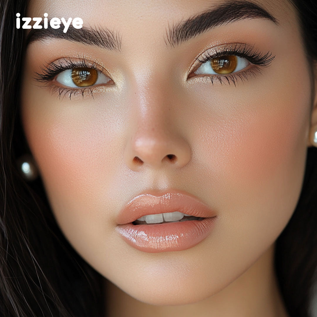 Whisper Brown Prescription Colored Contact Lenses