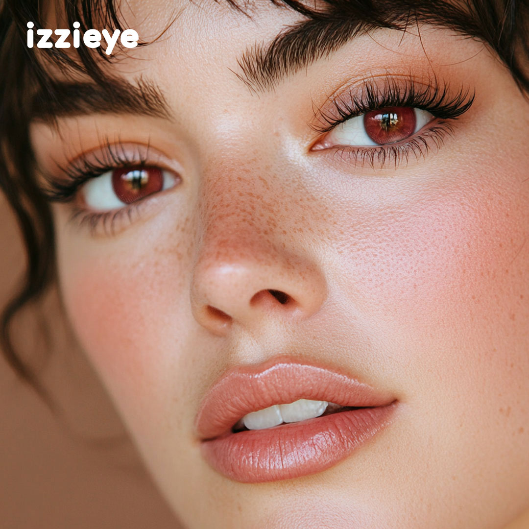 Whisper Red Prescription Colored Contact Lenses