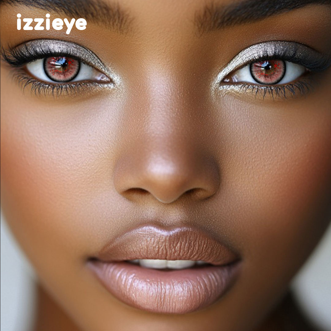 Cosplay Hades Red Colored Contact Lenses