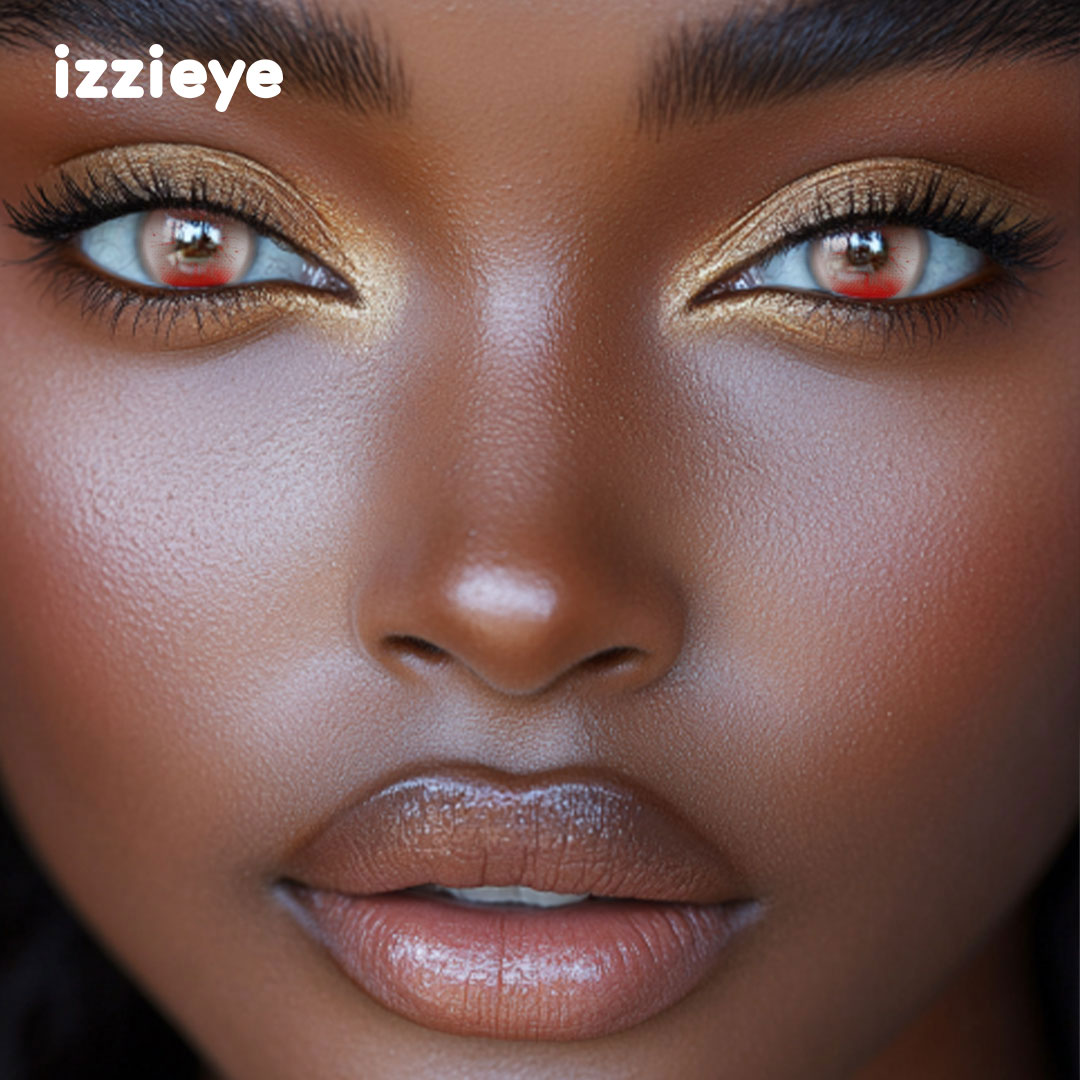 Cosplay Nightmare Red Colored Contact Lenses