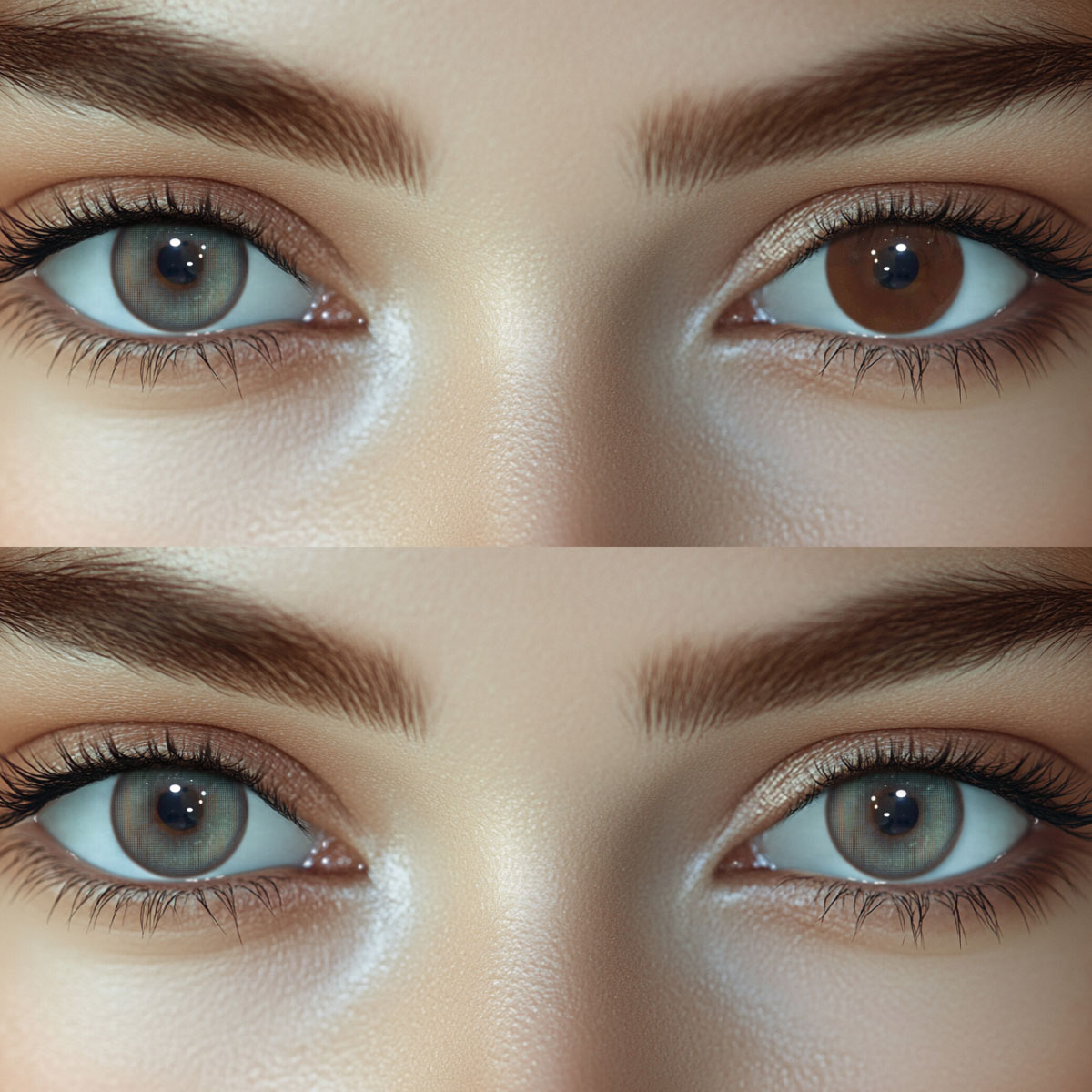 Luxe Talyx Green Colored Contact Lenses