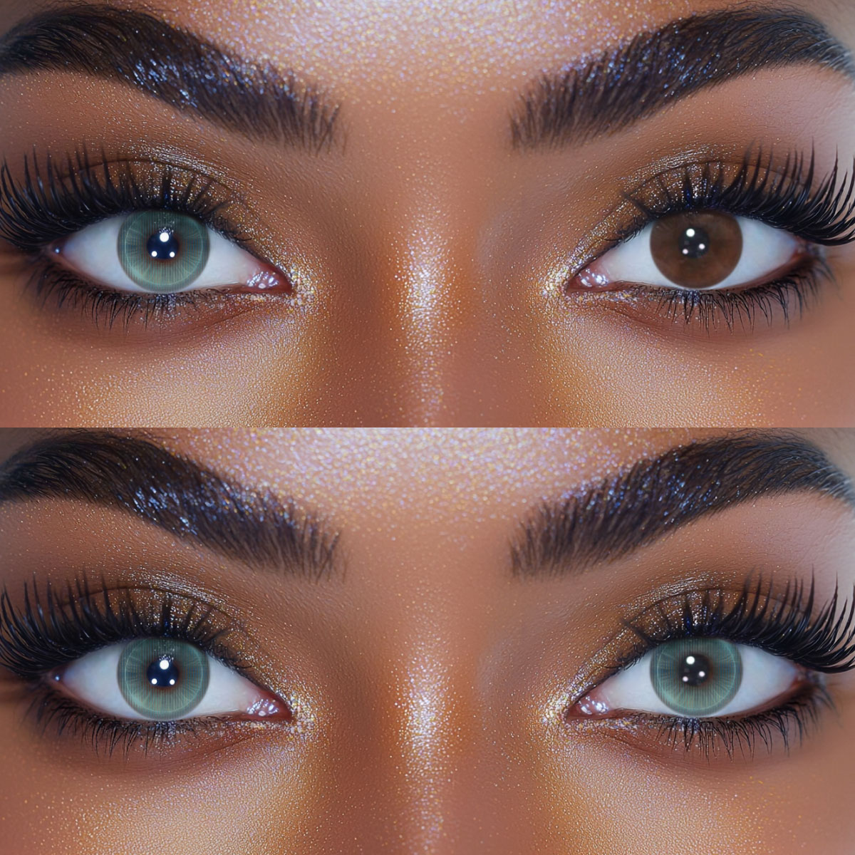 Luxe Ceris Blue Colored Contact Lenses