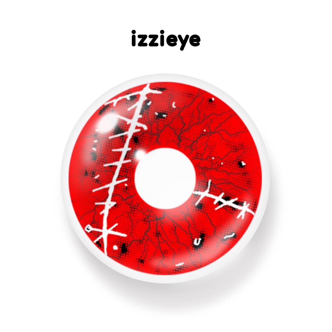 Healing Red Colored Contact Lenses