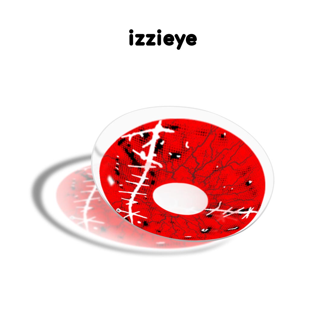 Healing Red Colored Contact Lenses