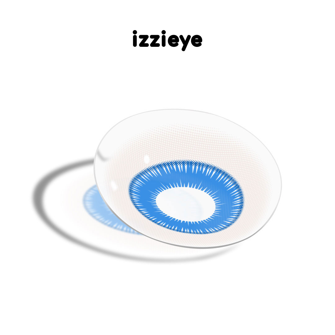 Cosplay Helios Blue Colored Contact Lenses