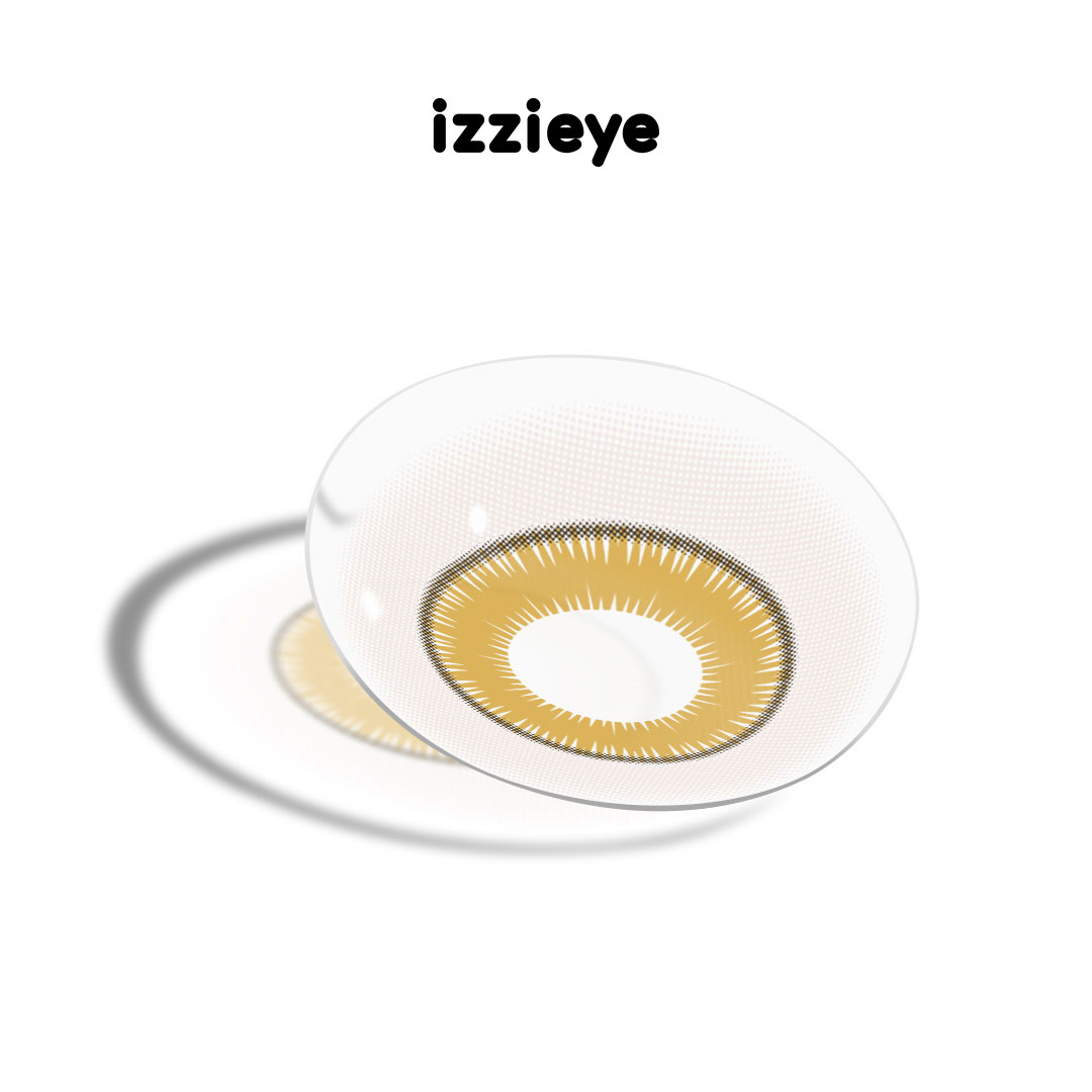 Cosplay Helios Yellow Colored Contact Lenses