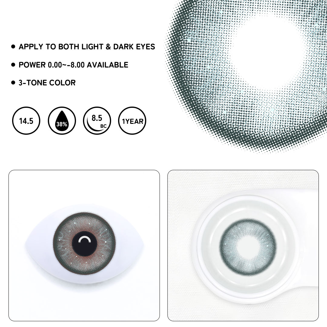 Hellion Green Colored Contact Lenses