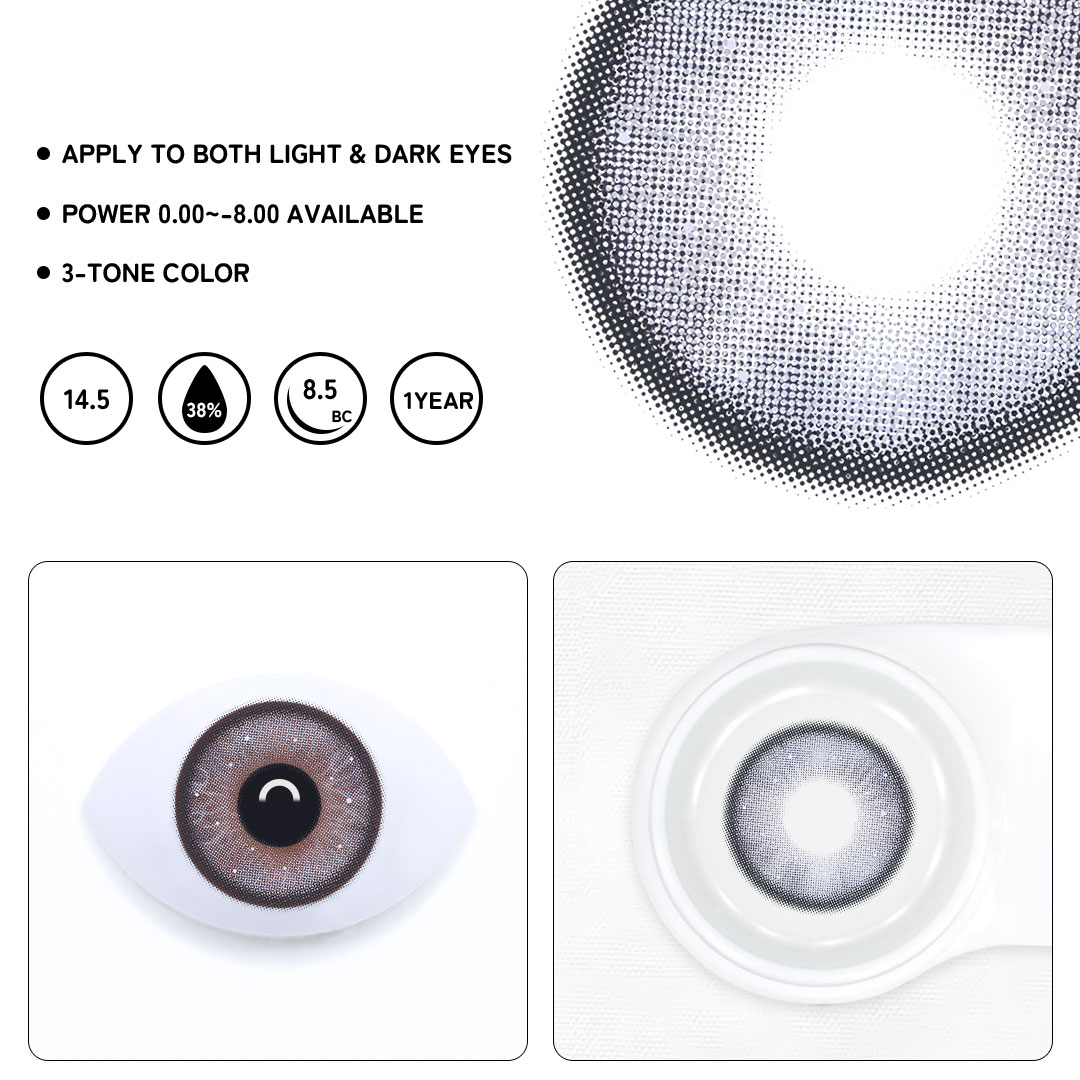 Hellion Purple Colored Contact Lenses